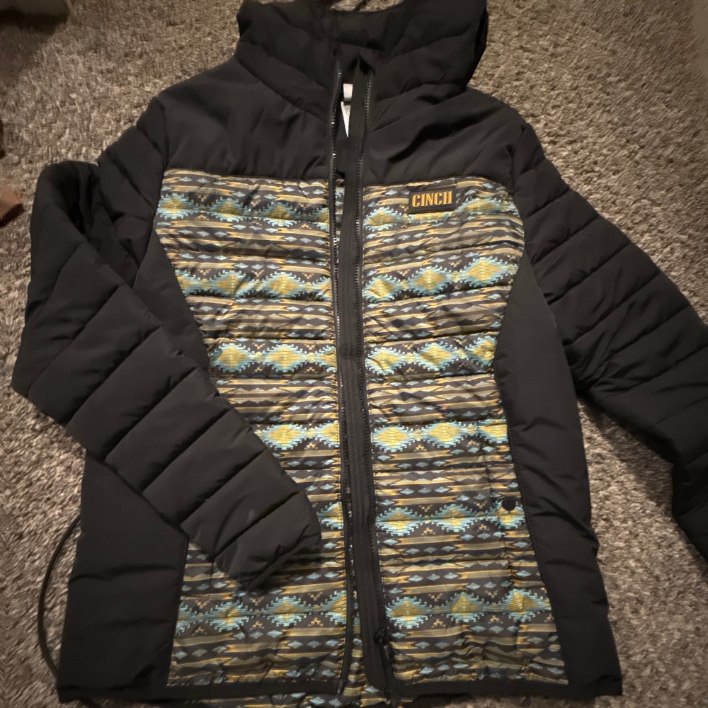 Cinch Aztec down jacket